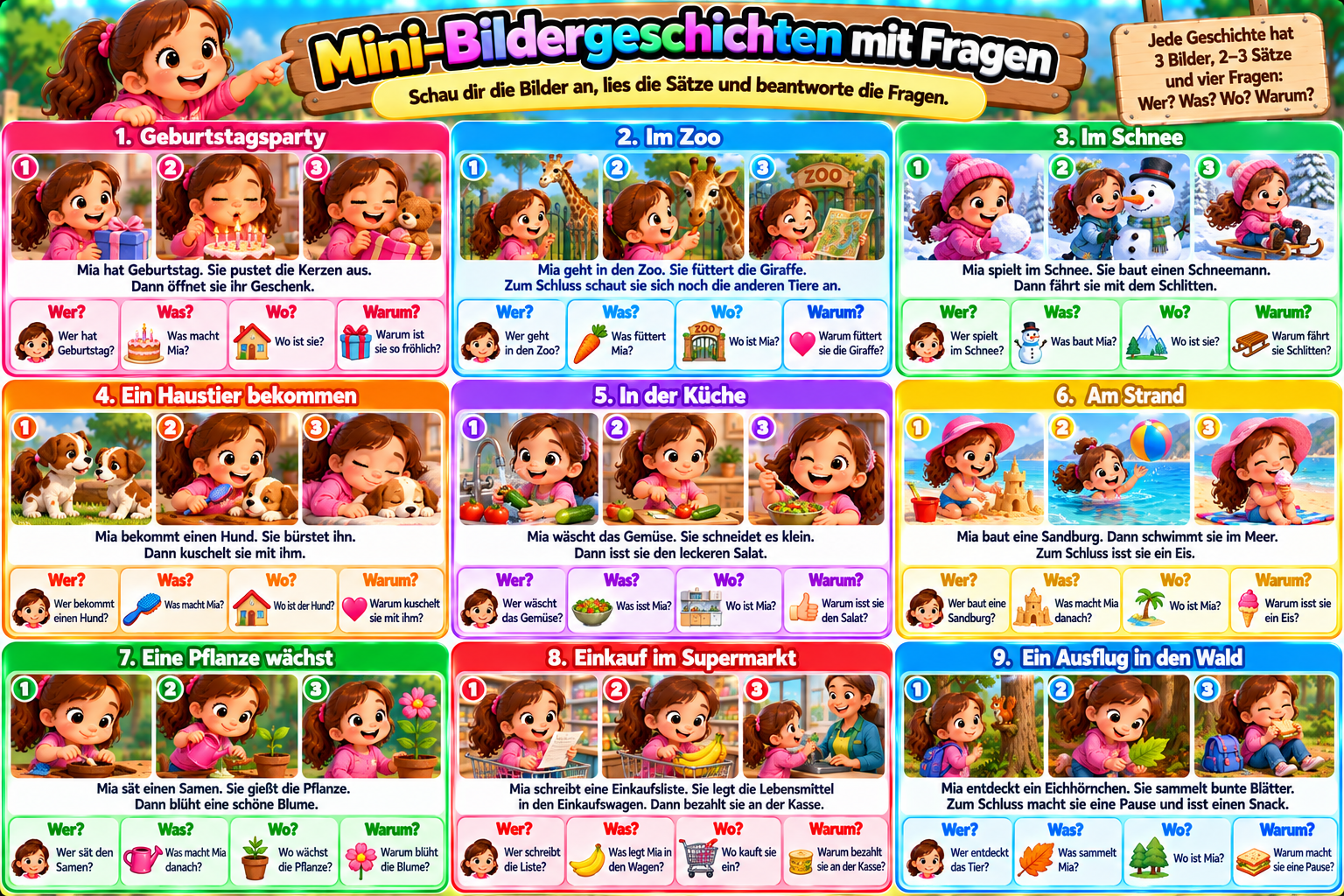 Mini-Lesegeschichten