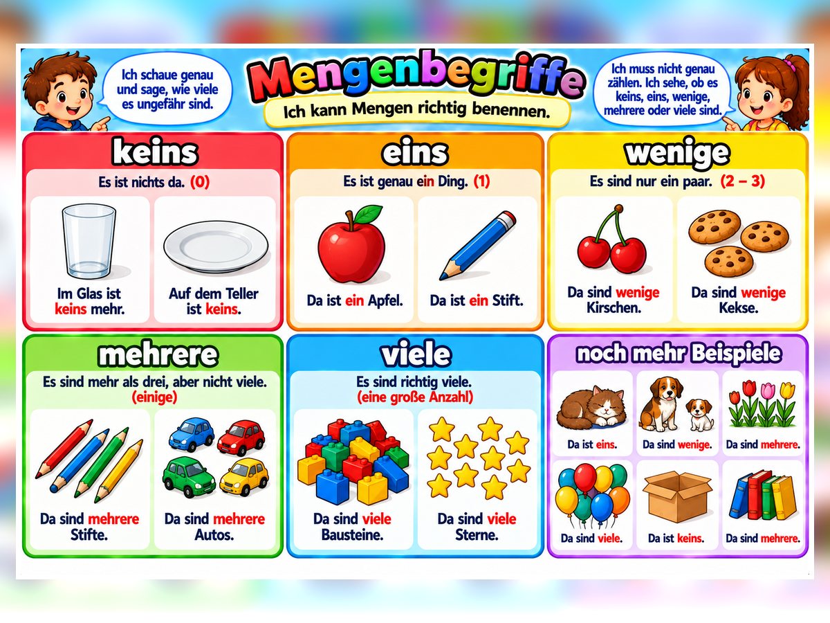 Mengenbegriffe – Vorschau